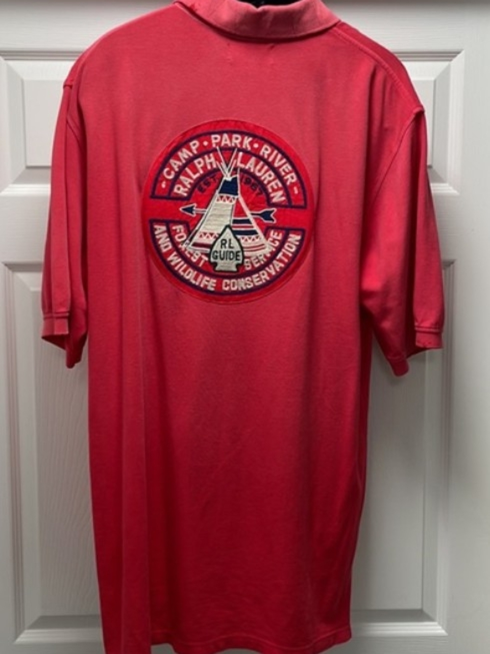 Vintage Hard To Find Size Indian Head Polo. Vintage Ralph Lauren - Picture 3 of 6